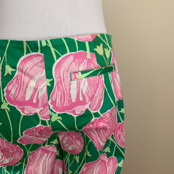 Lilly Pulitzer Wide Leg Tulip Print Pants - Picture 5 of 8